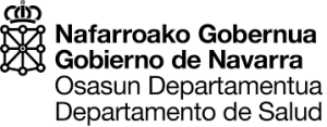 Logotipo del Departamento de Salud del Gobierno de Navarra